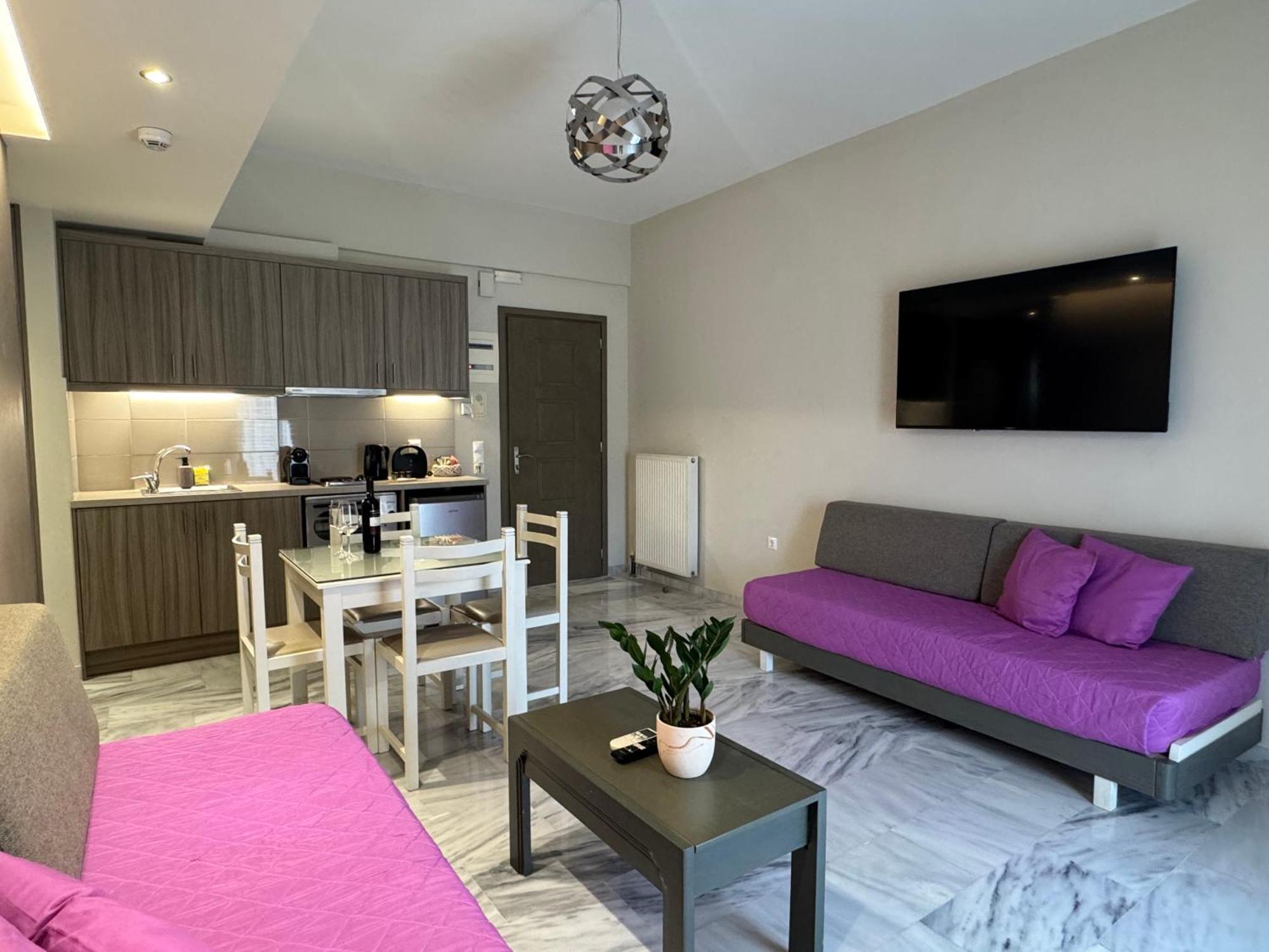 Vesperi Studios & Apartments Ретимно Экстерьер фото