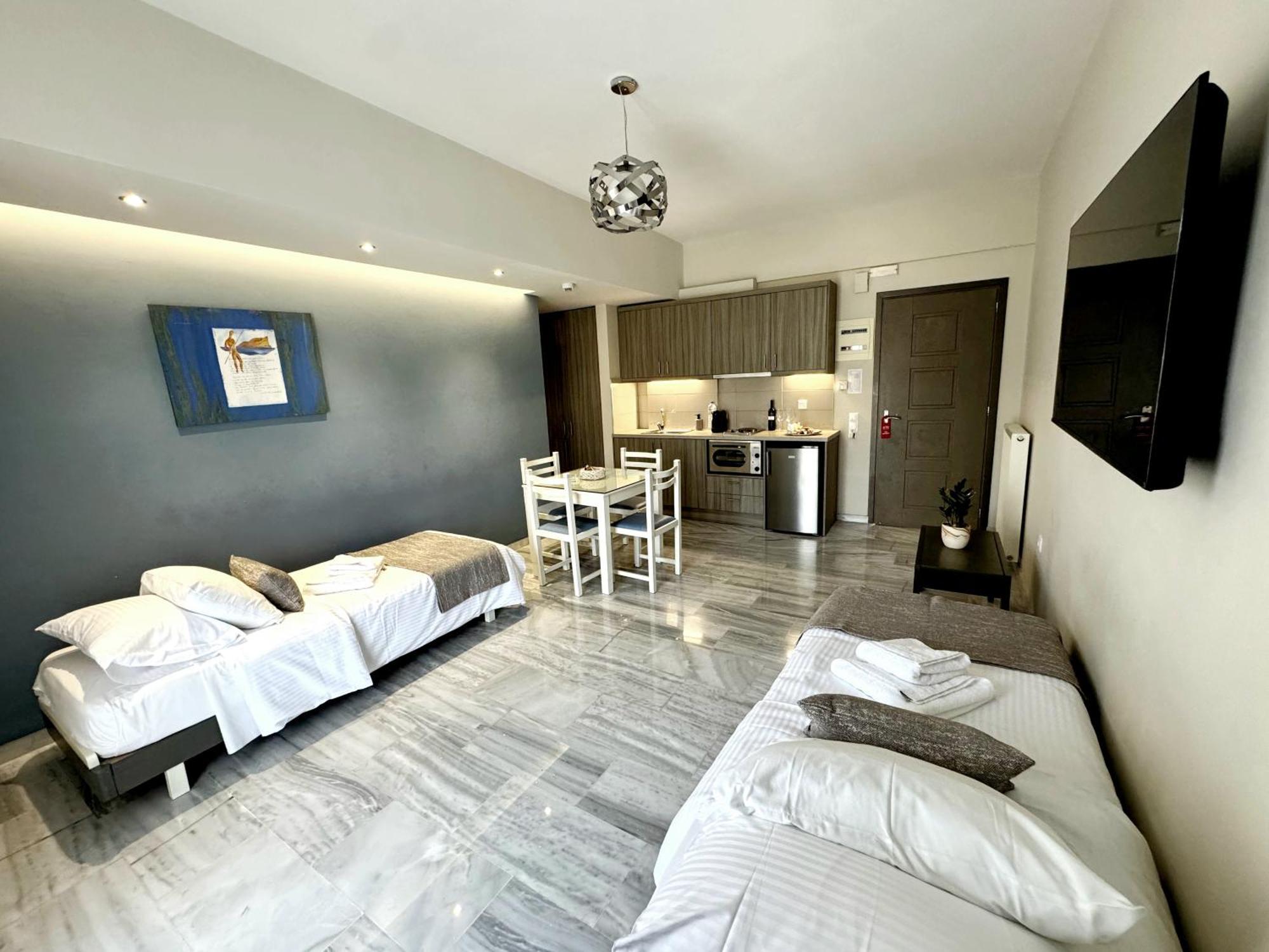 Vesperi Studios & Apartments Ретимно Экстерьер фото