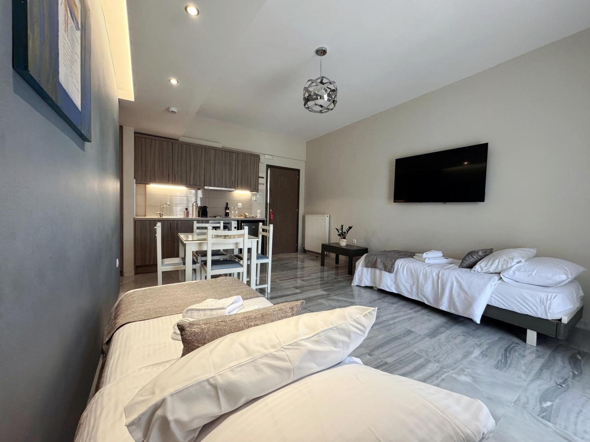 Vesperi Studios & Apartments Ретимно Экстерьер фото